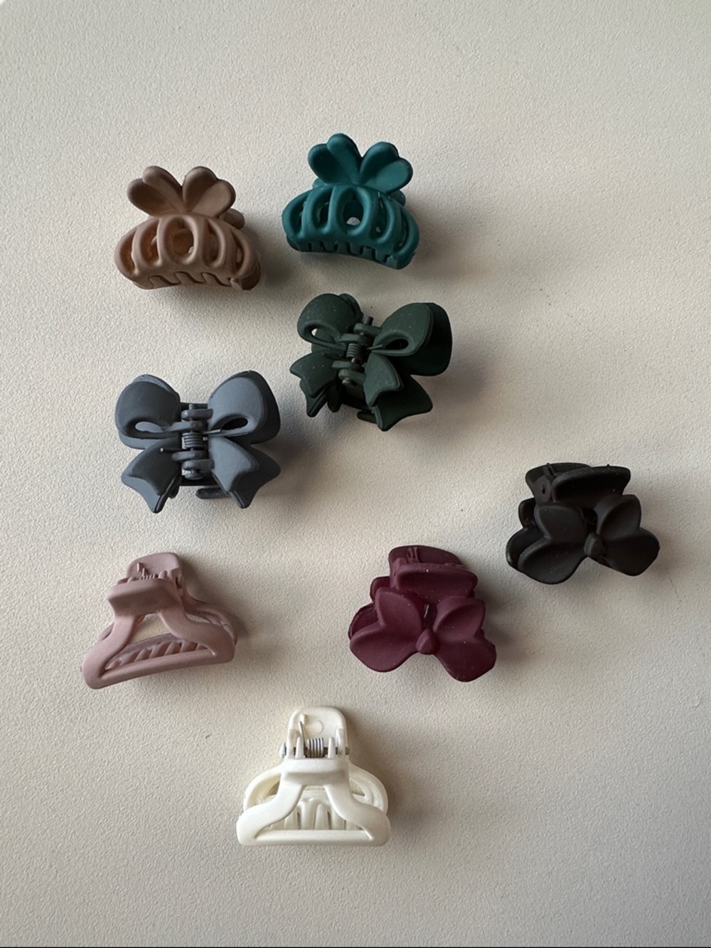 🎀Mini Hair Claw Clip Set - Mixed Colors